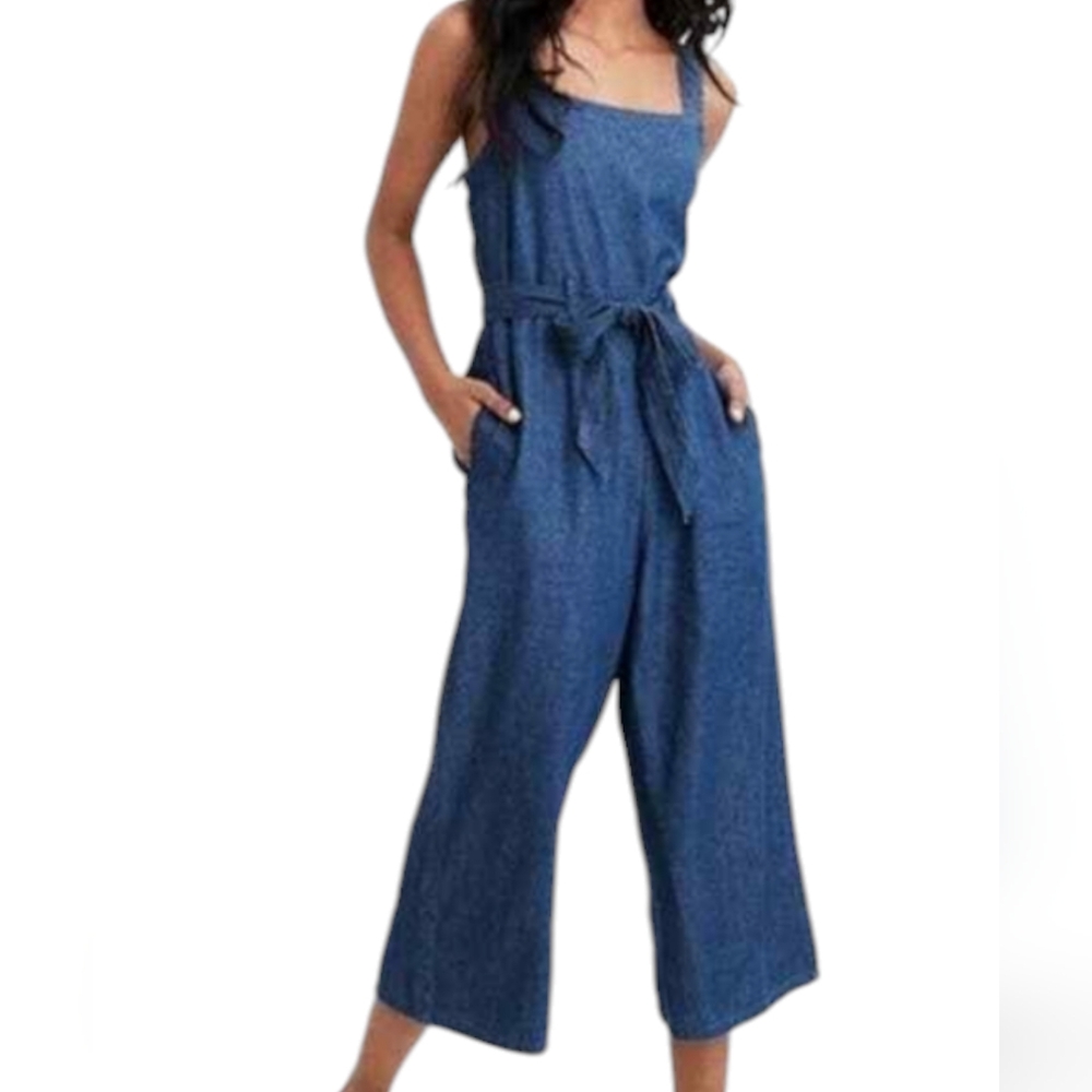 American Eagle Denim Romper